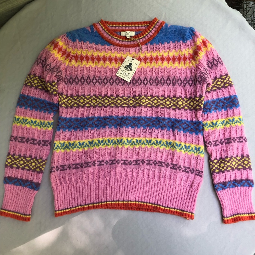 Colorful Striped Sweater